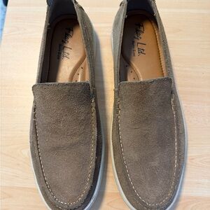 Classic Brown Suede Men's Loafers
